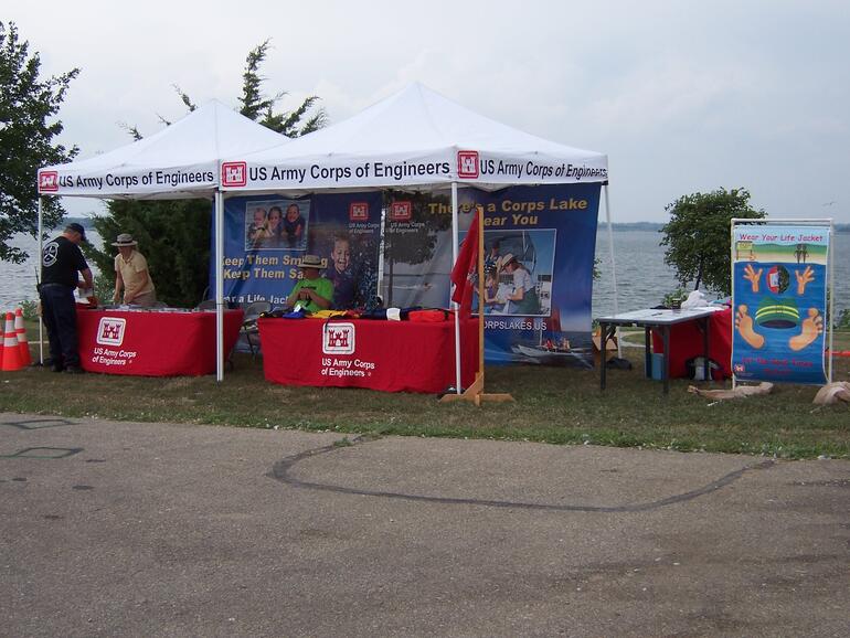 USACE Safety Booth