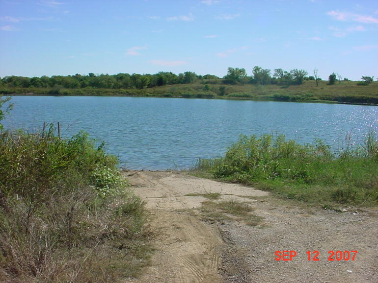 Moline Old City Lake boat ramp