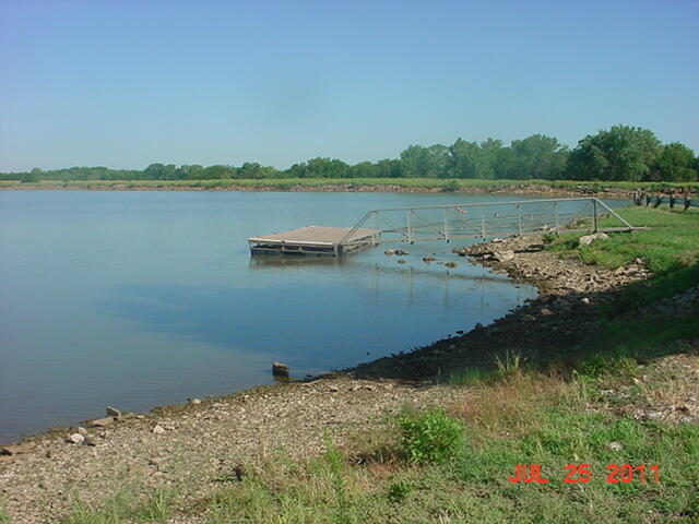 Olpe Lake boat dock