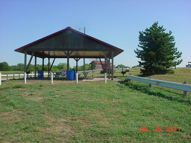 Olpe Lake shelter house