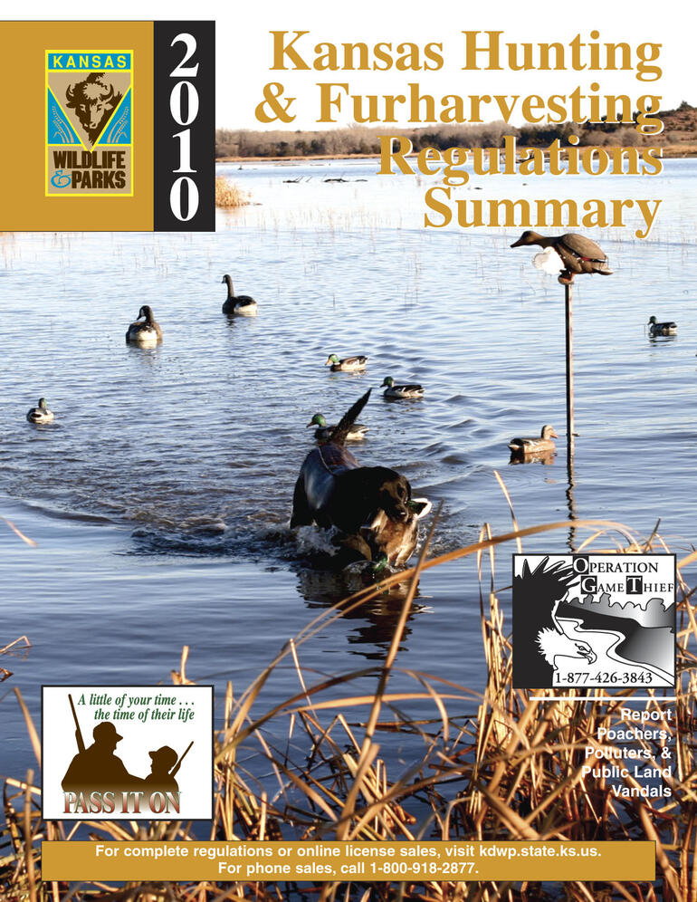 2010 Hunt Regs Cover