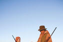 Kid and pheasant