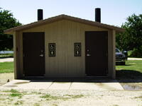 Geary State Fishing Lake Vault Toilets