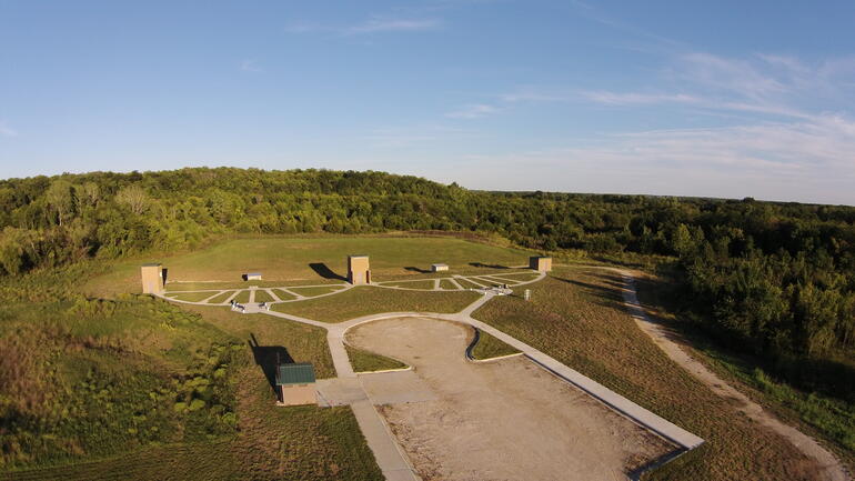 Hillsdale Trap Range Aerial