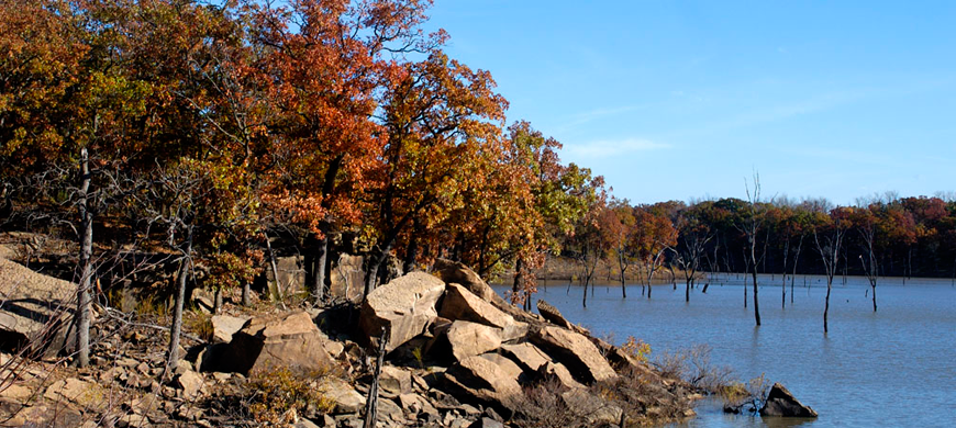 Cross Timbers Fall Scene