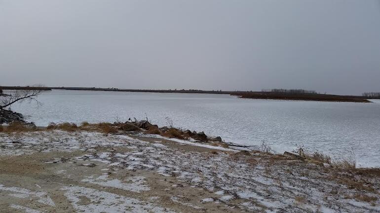 Looking west from Boller 12-30-14