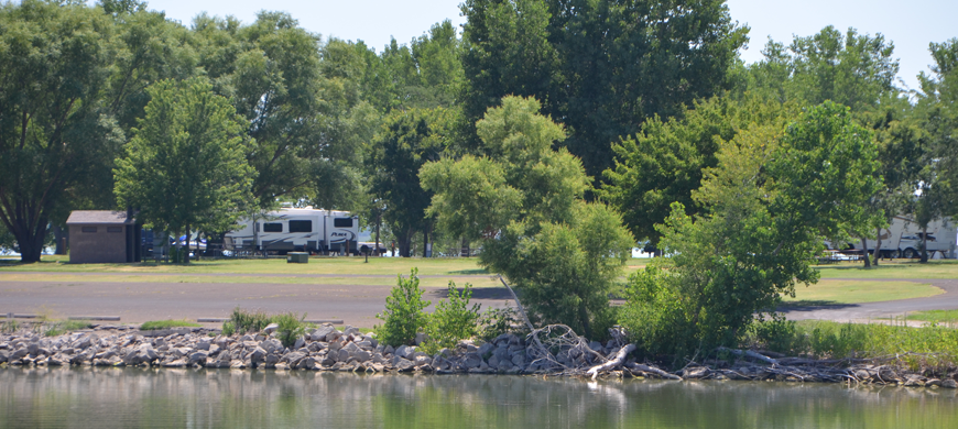 Glen-Elder-State-Park-Campground-View