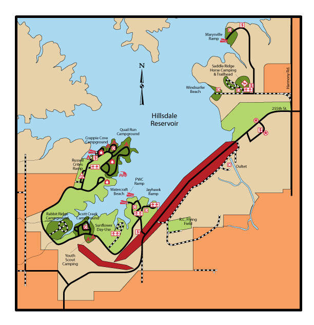 Hillsdale Map