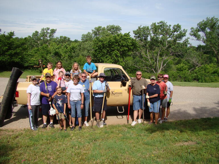 Central Kansas Yacth Club lending a helping hand