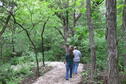 Hikers on the trail