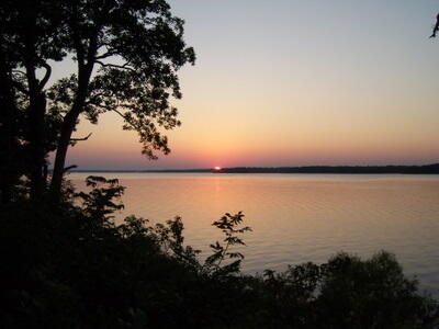 Sunset at Pomona State Park