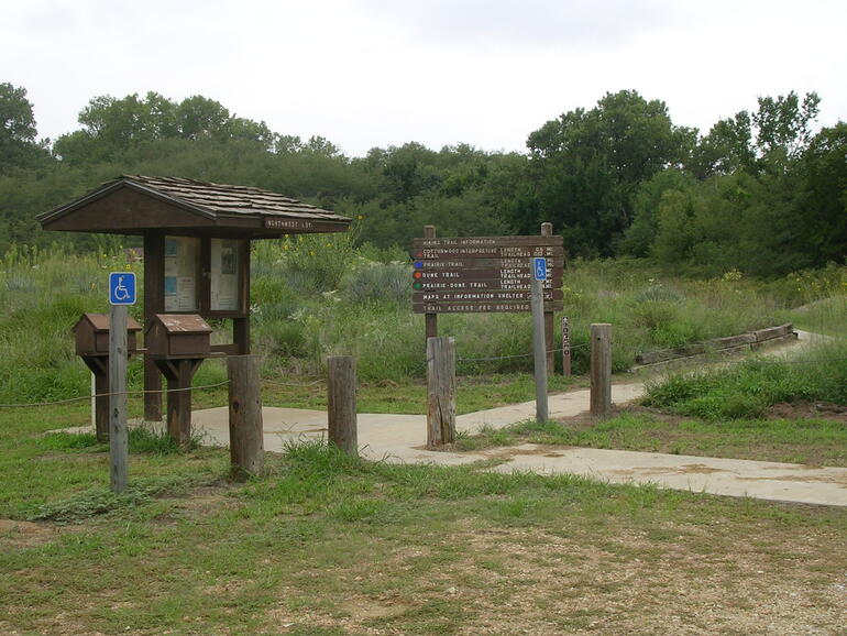 Trailhead at Sand Hills