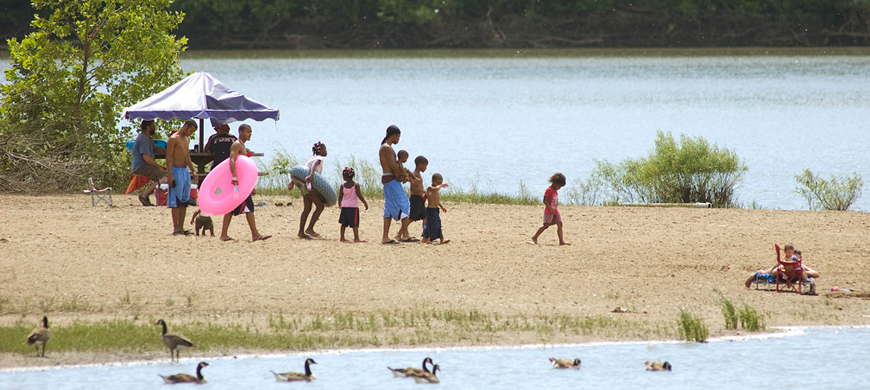 Tuttle-Creek-State-Park-Swim-Beach