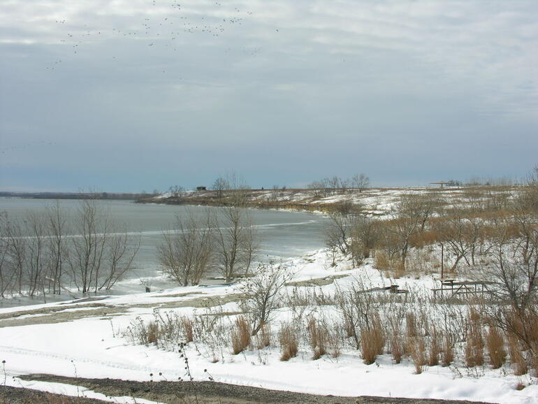 Winter at Webster State Park