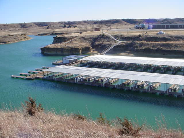 Wilson Lake Marina Boat Docks