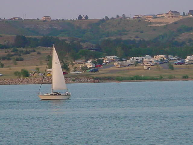 Wilson Lake Sailboat