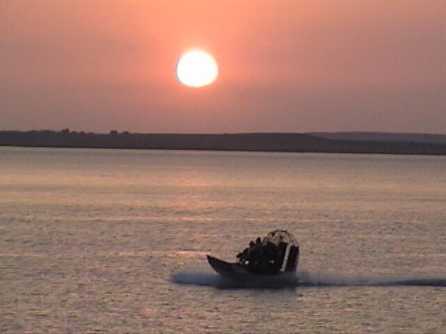 Wilson Lake Sunset/Airboat