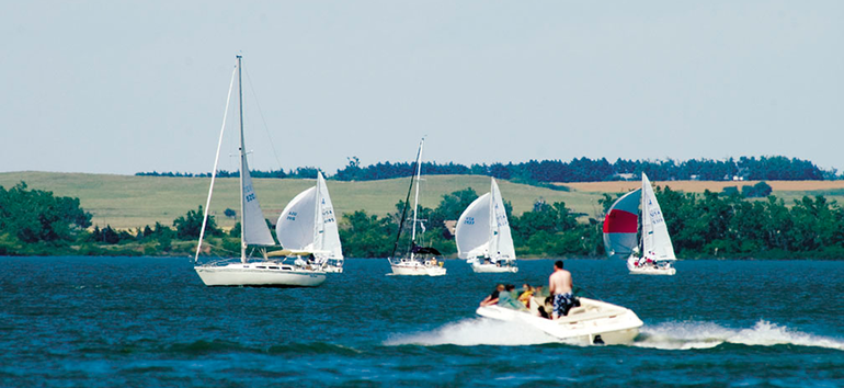 Cheney State Park Boaters